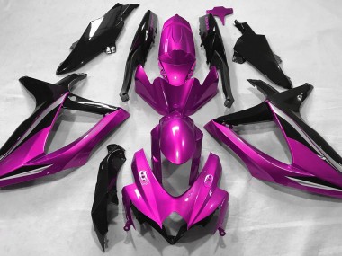 2008-2010 Glanzrosa Suzuki GSXR 600-750 Motorrad Verkleidung