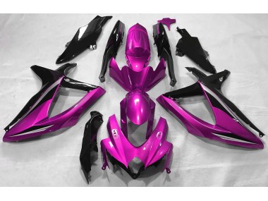 2008-2010 Glanzrosa Suzuki GSXR 600-750 Motorrad Verkleidung