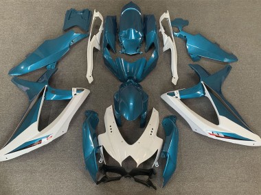 2008-2010 Hellblau OEM Stil Suzuki GSXR 600-750 Motorrad Verkleidung