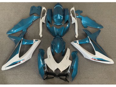 2008-2010 Hellblau OEM Stil Suzuki GSXR 600-750 Motorrad Verkleidung