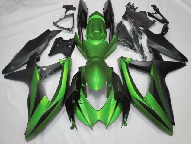 2008-2010 Matt Grün Suzuki GSXR 600-750 Motorrad Verkleidung 2008-2010 Matt Grün Suzuki GSXR 600-750 Motorrad Verkleidung