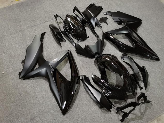 2008-2010 Matt Schwarz Suzuki GSXR 600-750 Motorrad Verkleidung 2008-2010 Matt Schwarz Suzuki GSXR 600-750 Motorrad Verkleidung