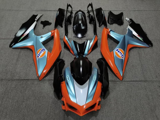 2008-2010 Matte Gulf Suzuki GSXR 600-750 Motorrad Verkleidung 2008-2010 Matte Gulf Suzuki GSXR 600-750 Motorrad Verkleidung