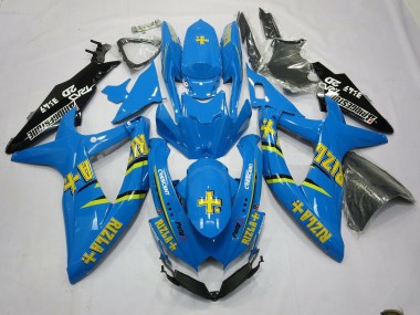 2008-2010 Rizla Suzuki GSXR 600-750 Motorrad Verkleidung