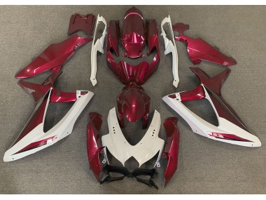 2008-2010 Rot OEM-Stil Suzuki GSXR 600-750 Motorrad Verkleidung