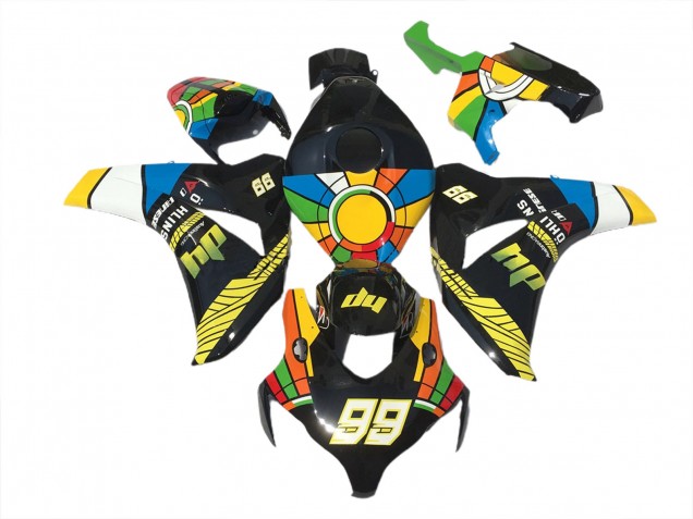 2008-2011 99 Mehrfarbig Honda CBR1000RR Motorrad Verkleidung 2008-2011 99 Mehrfarbig Honda CBR1000RR Motorrad Verkleidung