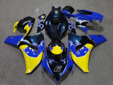 2008-2011 Blau Bull Honda CBR1000RR Motorrad Verkleidung