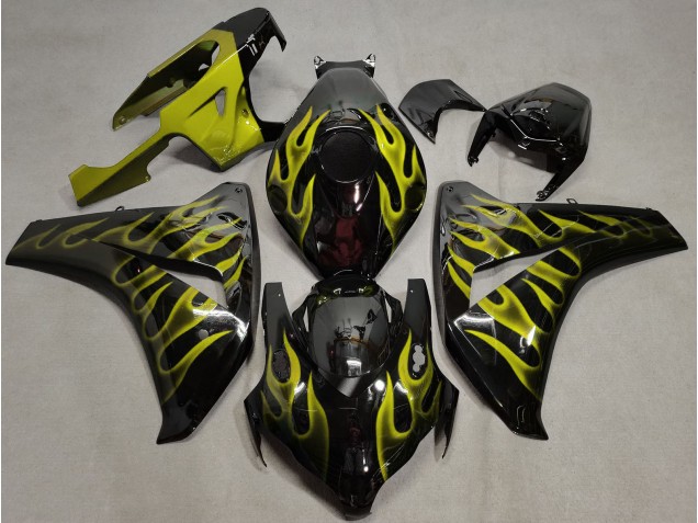 2008-2011 Gelb Flamme Honda CBR1000RR Motorrad Verkleidung 2008-2011 Gelb Flamme Honda CBR1000RR Motorrad Verkleidung