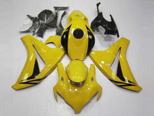 2008-2011 Gelb Glänzend OEM-Stil Honda CBR1000RR Motorrad Verkleidung