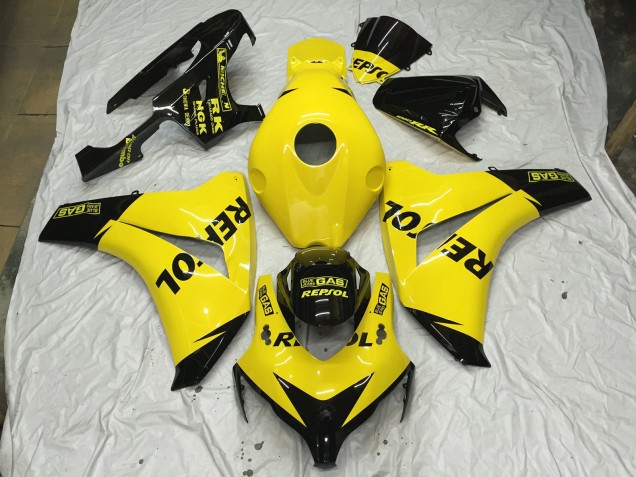 2008-2011 Gelb Glänzend Repsol Honda CBR1000RR Motorrad Verkleidung 2008-2011 Gelb Glänzend Repsol Honda CBR1000RR Motorrad Verkleidung
