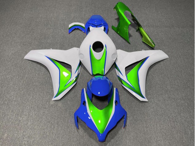 2008-2011 Glänzend Grün & Blau Honda CBR1000RR Motorrad Verkleidung 2008-2011 Glänzend Grün & Blau Honda CBR1000RR Motorrad Verkleidung