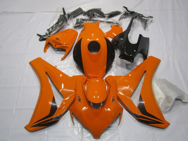 2008-2011 Glattes Orange Honda CBR1000RR Motorrad Verkleidung