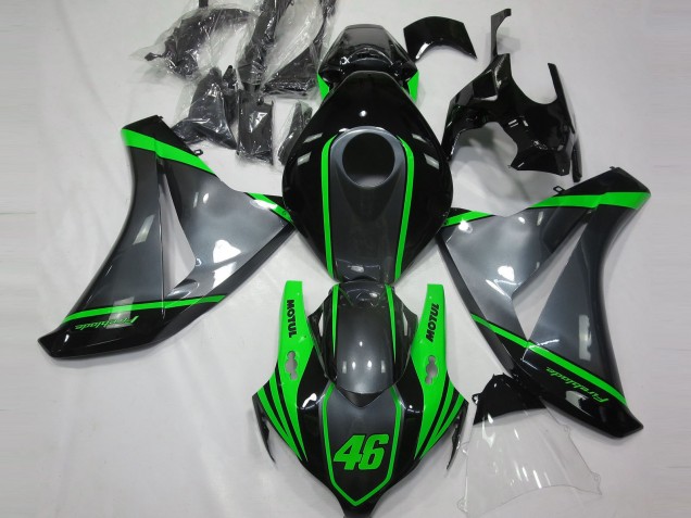 2008-2011 Grau Motul & Grün Honda CBR1000RR Motorrad Verkleidung 2008-2011 Grau Motul & Grün Honda CBR1000RR Motorrad Verkleidung