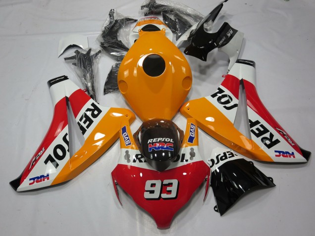2008-2011 Hell Repsol Honda CBR1000RR Motorrad Verkleidung