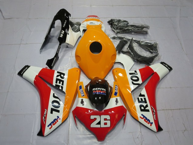 2008-2011 Hellorange Repsol Honda CBR1000RR Motorrad Verkleidung 2008-2011 Hellorange Repsol Honda CBR1000RR Motorrad Verkleidung