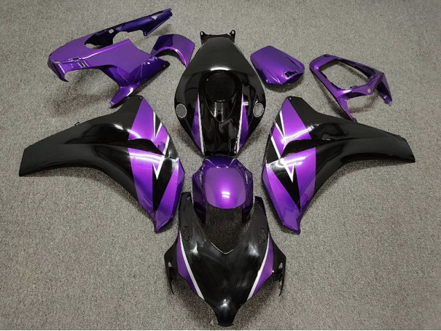 2008-2011 Lila & Schwarz Honda CBR1000RR Motorrad Verkleidung