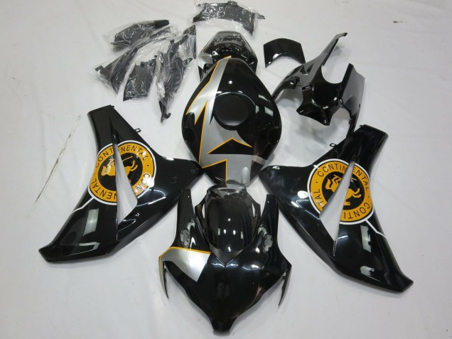 2008-2011 Orange Schwarz & Silber Honda CBR1000RR Motorrad Verkleidung