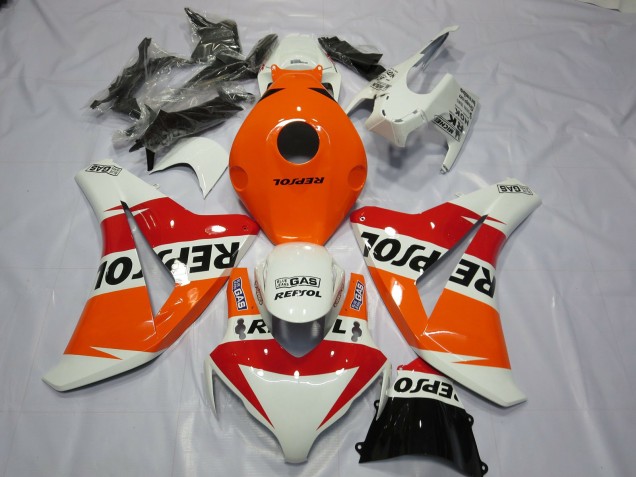 2008-2011 Weiß Repsol Design Honda CBR1000RR Motorrad Verkleidung 2008-2011 Weiß Repsol Design Honda CBR1000RR Motorrad Verkleidung