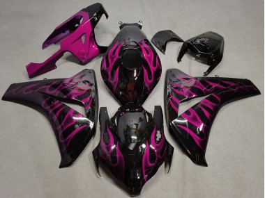 2008-2011 Rosa Flamme Honda CBR1000RR Motorrad Verkleidung