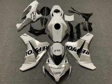 2008-2011 Silber Repsol Honda CBR1000RR Motorrad Verkleidung
