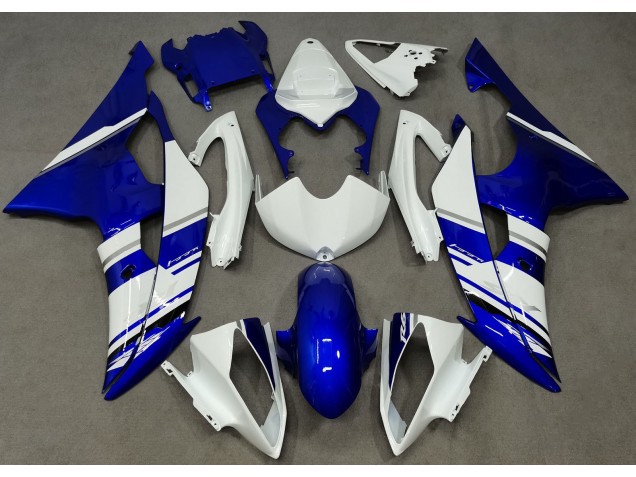 2008-2016 Blau & Weiß Benutzerdefiniert OEM Stil Yamaha R6 Motorrad Verkleidung 2008-2016 Blau & Weiß Benutzerdefiniert OEM Stil Yamaha R6 Motorrad Verkleidung