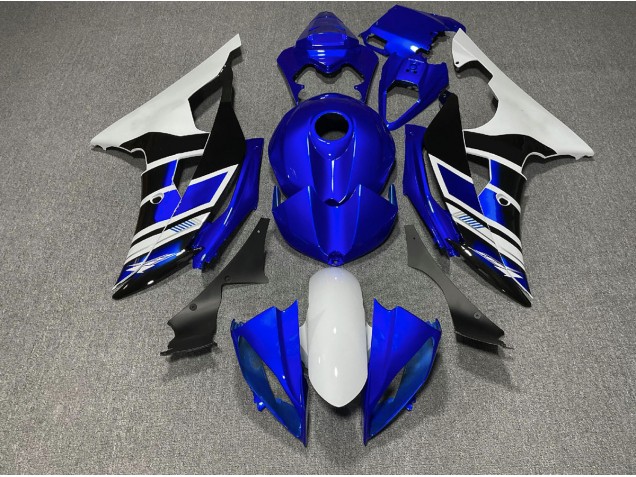 2008-2016 Blau Schwarz & Weiß OEM Stil Yamaha R6 Motorrad Verkleidung 2008-2016 Blau Schwarz & Weiß OEM Stil Yamaha R6 Motorrad Verkleidung