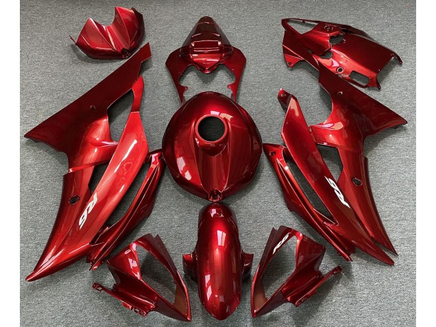 2008-2016 Candy Rot Yamaha R6 Motorrad Verkleidung 2008-2016 Candy Rot Yamaha R6 Motorrad Verkleidung