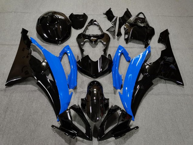 2008-2016 Glänzend Blau & Schwarz Yamaha R6 Motorrad Verkleidung 2008-2016 Glänzend Blau & Schwarz Yamaha R6 Motorrad Verkleidung
