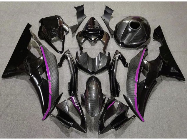 2008-2016 Kohlefaser & Pink Yamaha R6 Motorrad Verkleidung 2008-2016 Kohlefaser & Pink Yamaha R6 Motorrad Verkleidung
