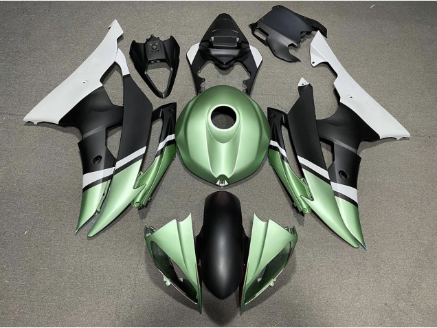 2008-2016 Matt Schwarz & Grün Yamaha R6 Motorrad Verkleidung 2008-2016 Matt Schwarz & Grün Yamaha R6 Motorrad Verkleidung