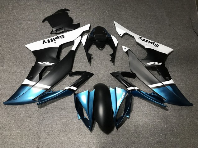 2008-2016 Matt Schwarz & Spezialblau Yamaha R6 Motorrad Verkleidung 2008-2016 Matt Schwarz & Spezialblau Yamaha R6 Motorrad Verkleidung