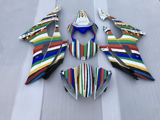 2008-2016 Mehrfarbig Yamaha R6 Motorrad Verkleidung 2008-2016 Mehrfarbig Yamaha R6 Motorrad Verkleidung
