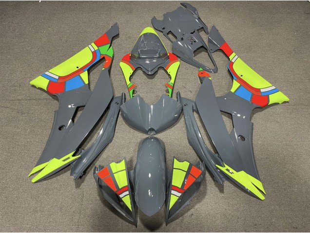 2008-2016 Nardo & High Viz Gelbes Design Yamaha R6 Motorrad Verkleidung 2008-2016 Nardo & High Viz Gelbes Design Yamaha R6 Motorrad Verkleidung
