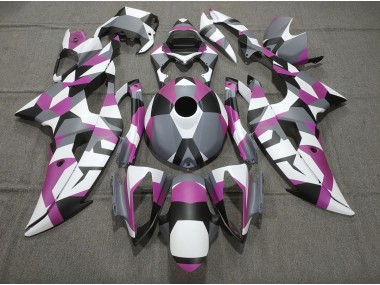 2008-2016 Rosa Tarnung Einfarbig Yamaha R6 Motorrad Verkleidung