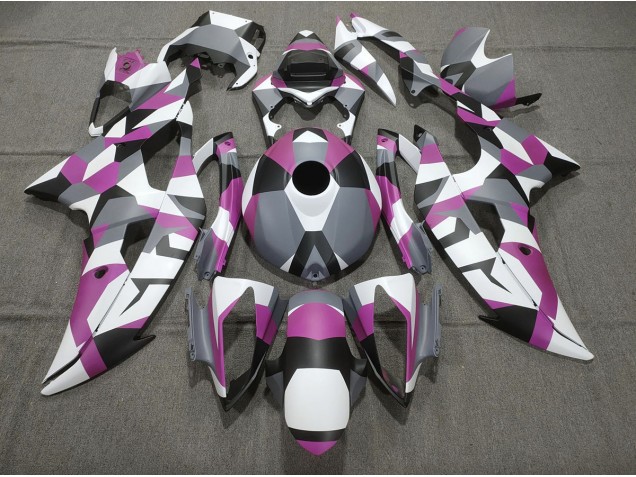 2008-2016 Rosa Tarnung Einfarbig Yamaha R6 Motorrad Verkleidung 2008-2016 Rosa Tarnung Einfarbig Yamaha R6 Motorrad Verkleidung