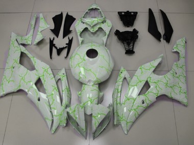 2008-2016 Rot Beleuchtung Yamaha R6 Motorrad Verkleidung