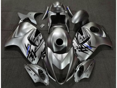 2008-2020 Flüssiges Silber & Blau Suzuki GSXR 1300 Motorrad Verkleidung