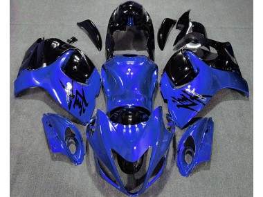 2008-2020 Glänzend Blau & Schwarz Suzuki GSXR 1300 Motorrad Verkleidung