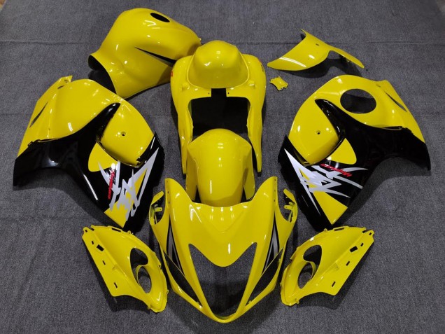 2008-2020 Glänzendes Gelb Mit Schwarzem Stil Suzuki GSXR 1300 Motorrad Verkleidung 2008-2020 Glänzendes Gelb Mit Schwarzem Stil Suzuki GSXR 1300 Motorrad Verkleidung