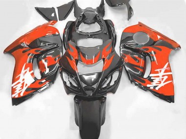 2008-2020 Orange & Grau Suzuki GSXR 1300 Motorrad Verkleidung