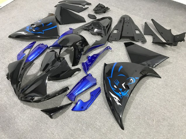 2009-2011 Blauer Panther Yamaha R1 Motorrad Verkleidung