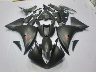 2009-2011 Matt Schwarz Rot Yamaha R1 Motorrad Verkleidung