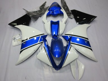 2009-2011 OEM Stil Blau Weiß Yamaha R1 Motorrad Verkleidung