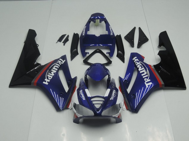 2009-2012 Blau & Rot Glänzend Triumph Daytona 675 Motorrad Verkleidung 2009-2012 Blau & Rot Glänzend Triumph Daytona 675 Motorrad Verkleidung