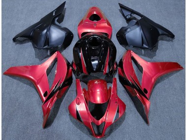 2009-2012 Candy Rot Honda CBR600RR Motorrad Verkleidung