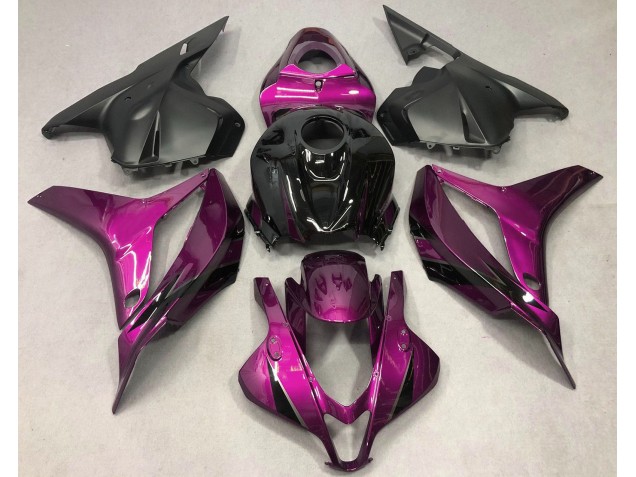 2009-2012 Dunkelrosa Mit Schwarz Honda CBR600RR Motorrad Verkleidung 2009-2012 Dunkelrosa Mit Schwarz Honda CBR600RR Motorrad Verkleidung