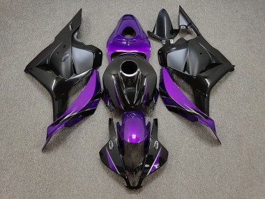 2009-2012 Glanz Lila & Schwarz Honda CBR600RR Motorrad Verkleidung