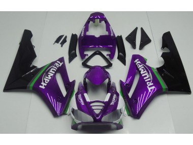 2009-2012 Glanz Lila Triumph Daytona 675 Motorrad Verkleidung