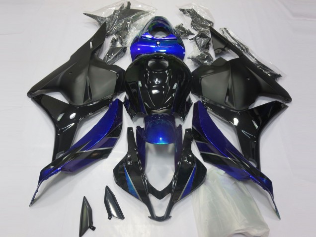 2009-2012 Glänzend Blau & Schwarz Honda CBR600RR Motorrad Verkleidung 2009-2012 Glänzend Blau & Schwarz Honda CBR600RR Motorrad Verkleidung