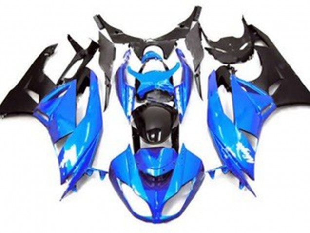 2009-2012 Glänzend Blau Stil Kawasaki ZX6R Motorrad Verkleidung 2009-2012 Glänzend Blau Stil Kawasaki ZX6R Motorrad Verkleidung